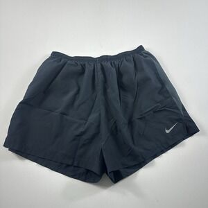 Nike Shorts Dri-Fit‎ Running Lined Black Men's 2XL 644236 Active Training Gym